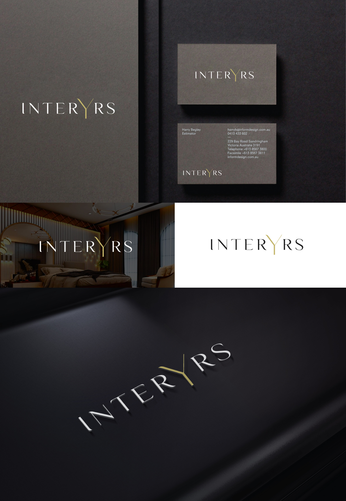 Logo Design by sol design2 for Interyrs | Design #34312252