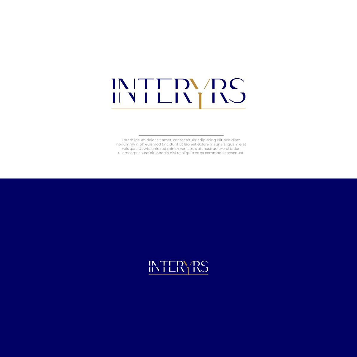 Logo Design by AstuDesign for Interyrs | Design #34354191
