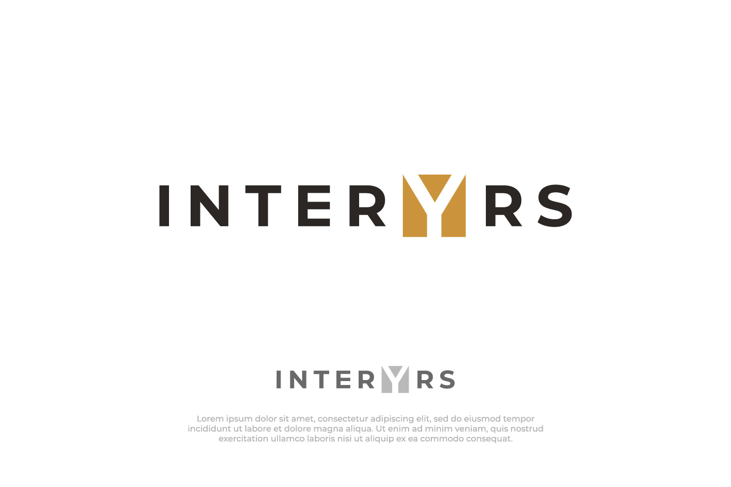 Logo Design by Nash_Shaha for Interyrs | Design #34318154