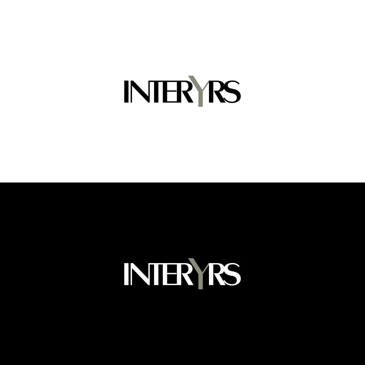 Logo Design by Shahriar H for Interyrs | Design #34317255