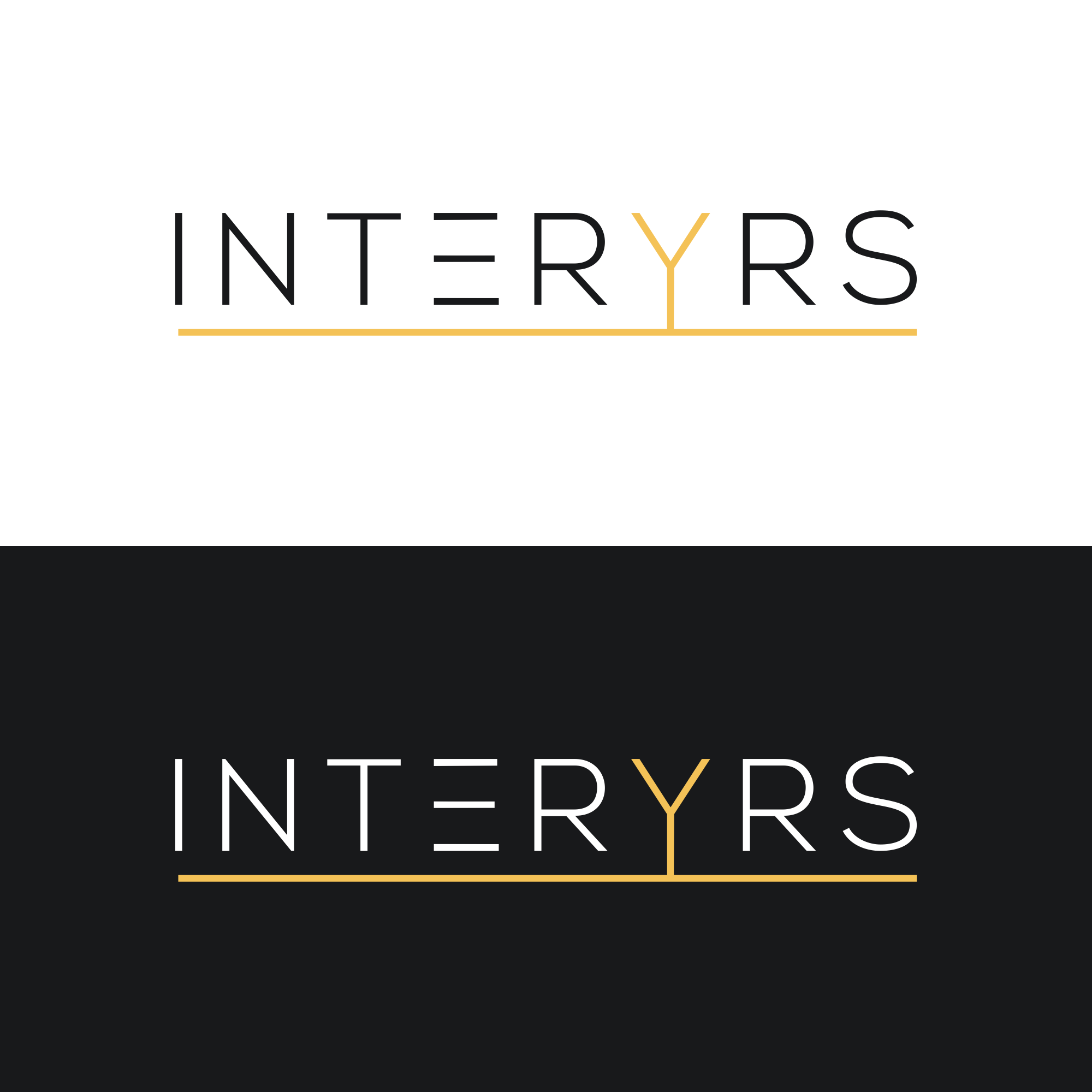 Logo Design by Dita afiyanti for Interyrs | Design #34316515