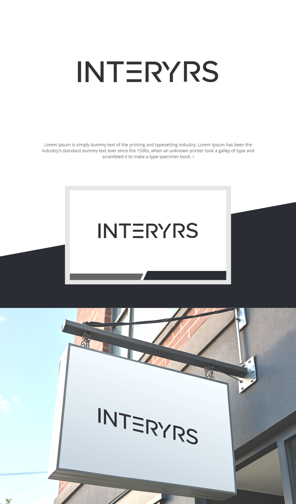 Logo Design by 92logo for Interyrs | Design #34313670