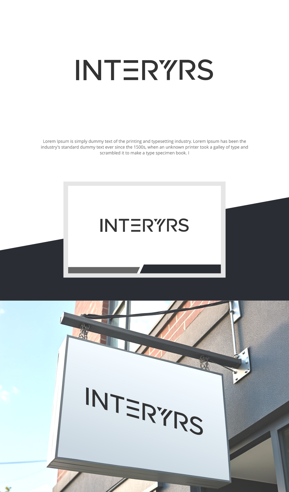 Logo Design by 92logo for Interyrs | Design #34313673