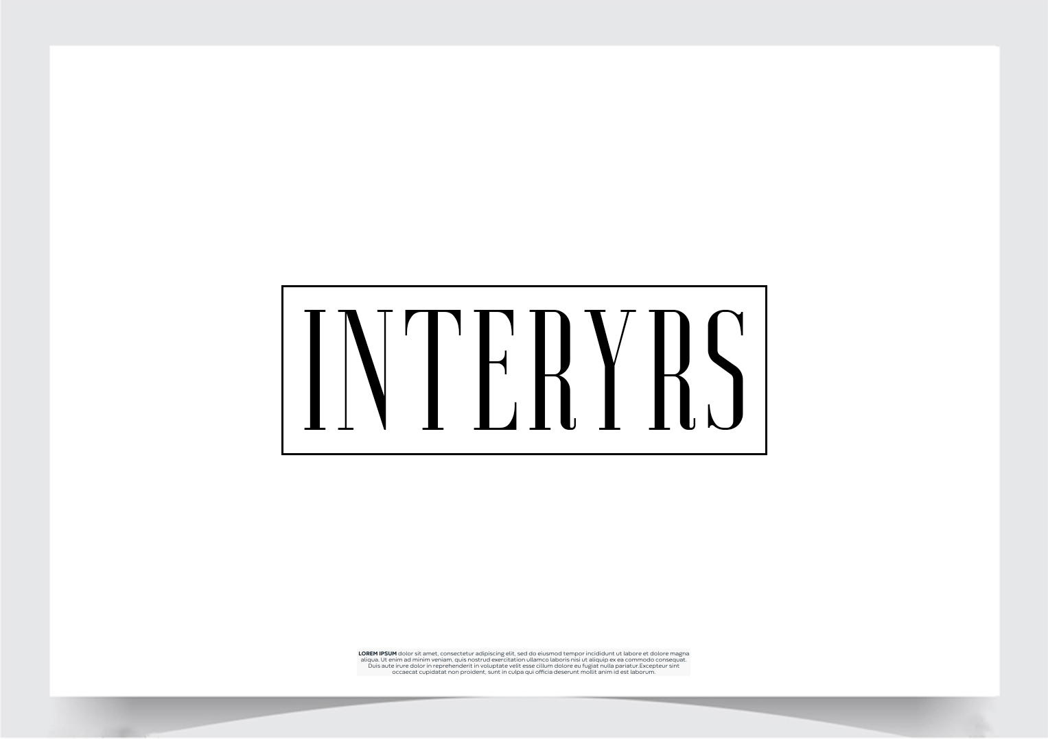 Logo Design by Soonia for Interyrs | Design #34313428