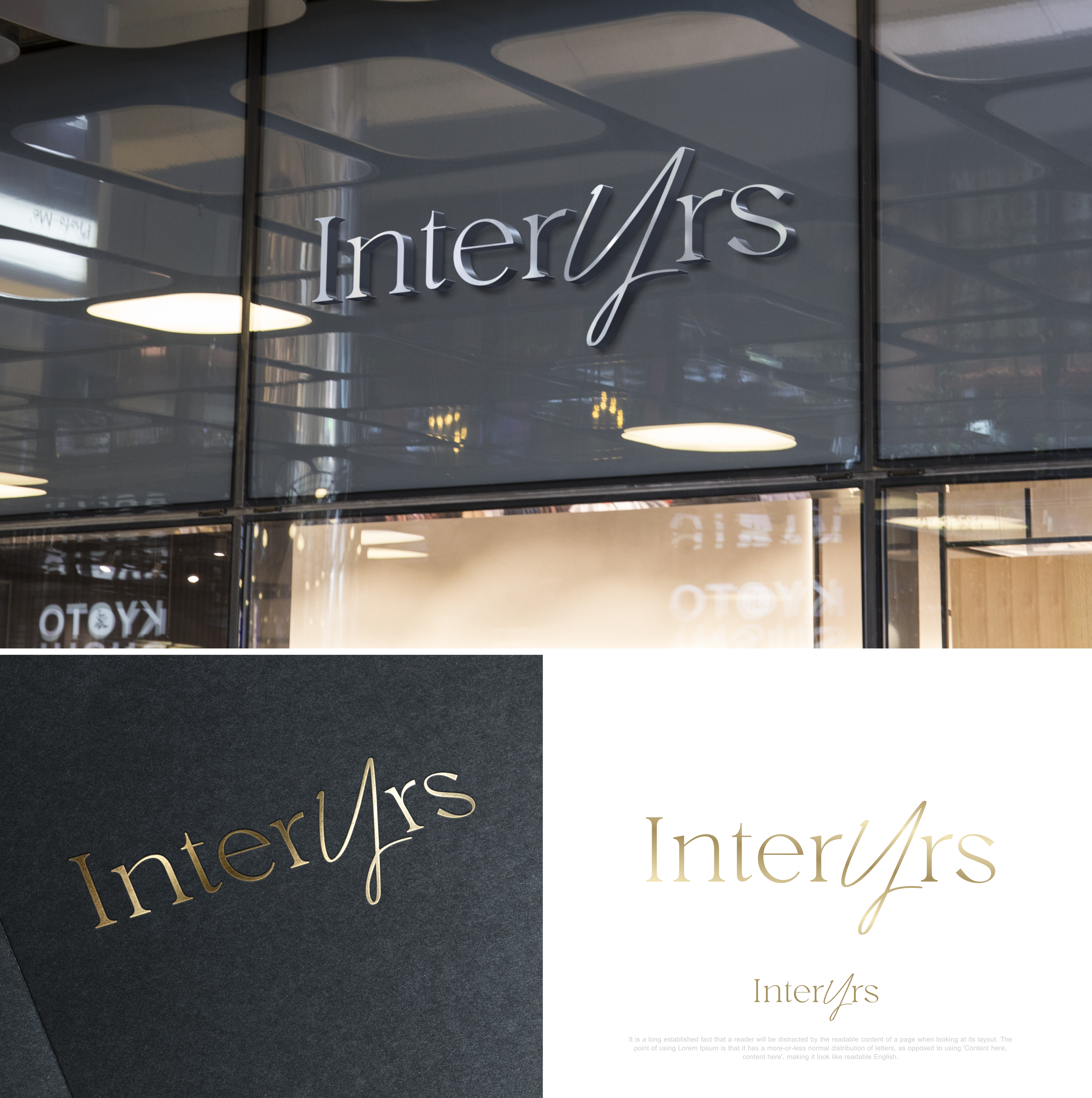 Logo Design by Smart Stuart for Interyrs | Design #34314072