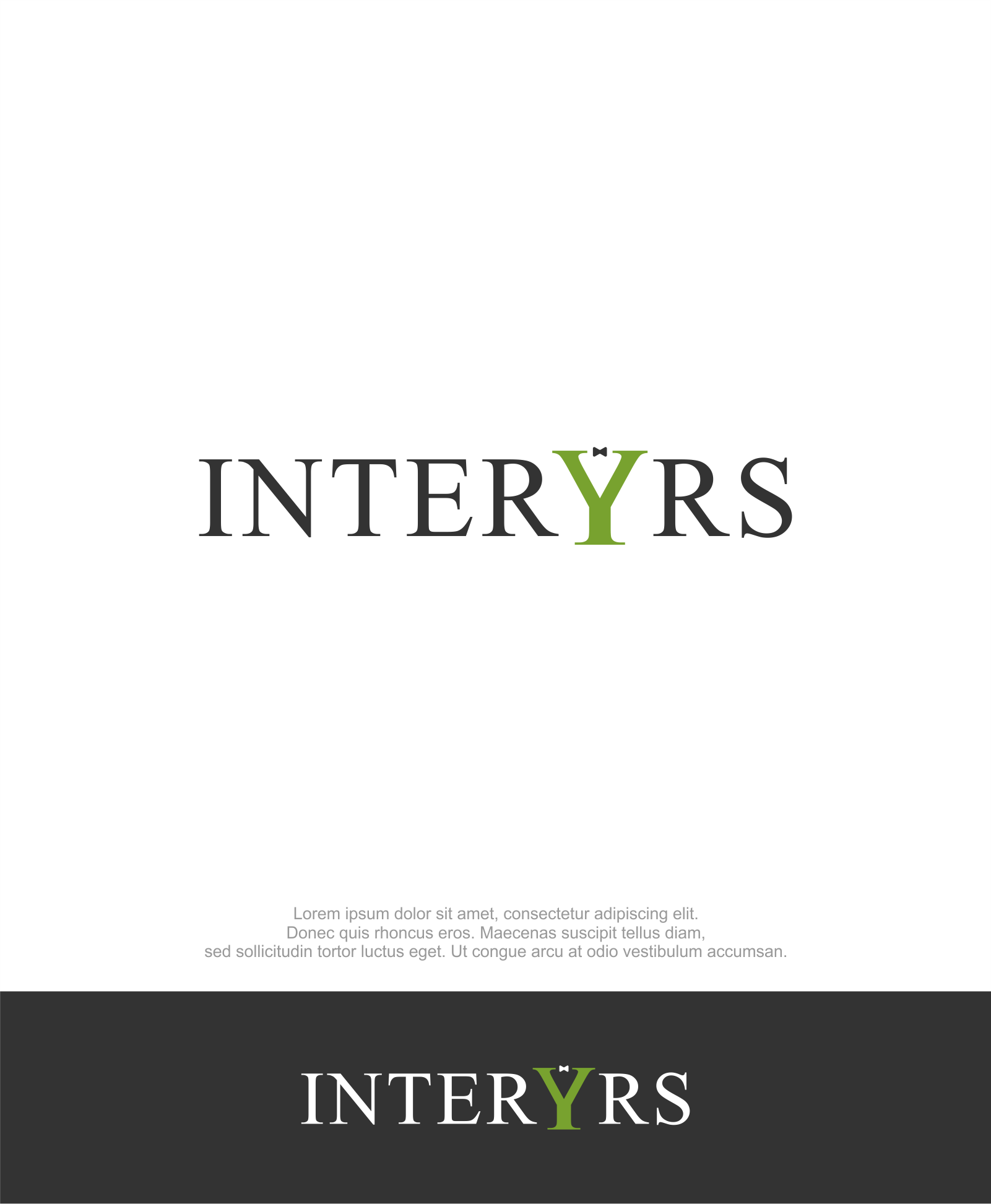 Logo Design by M.Syaiful Huda for Interyrs | Design #34312078
