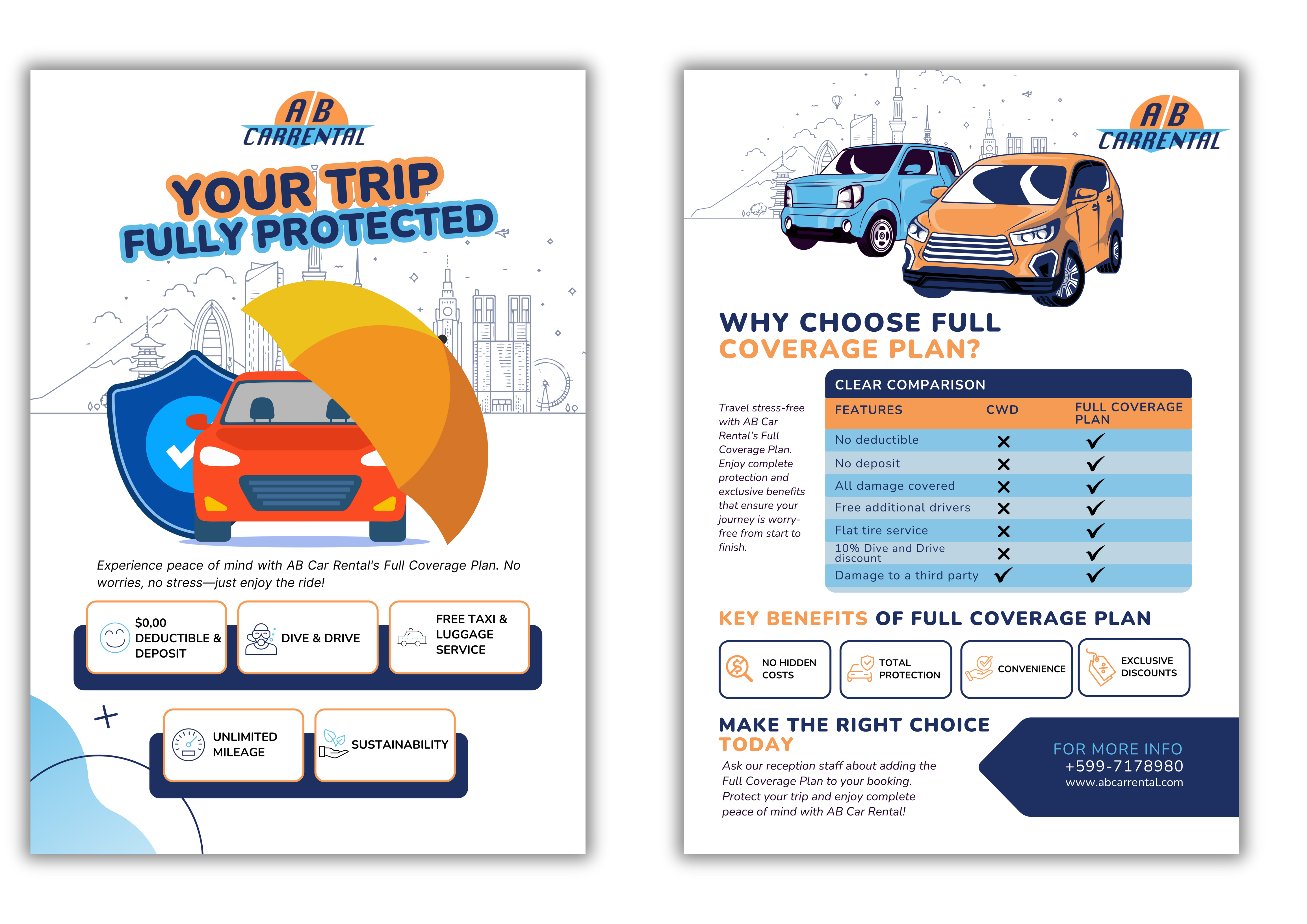 Flyer Design by Custom A for AB Dive | Design #34340417