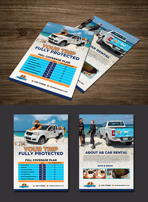 Design de Flyer par websmartusa pour AB Dive | Design : #34329426