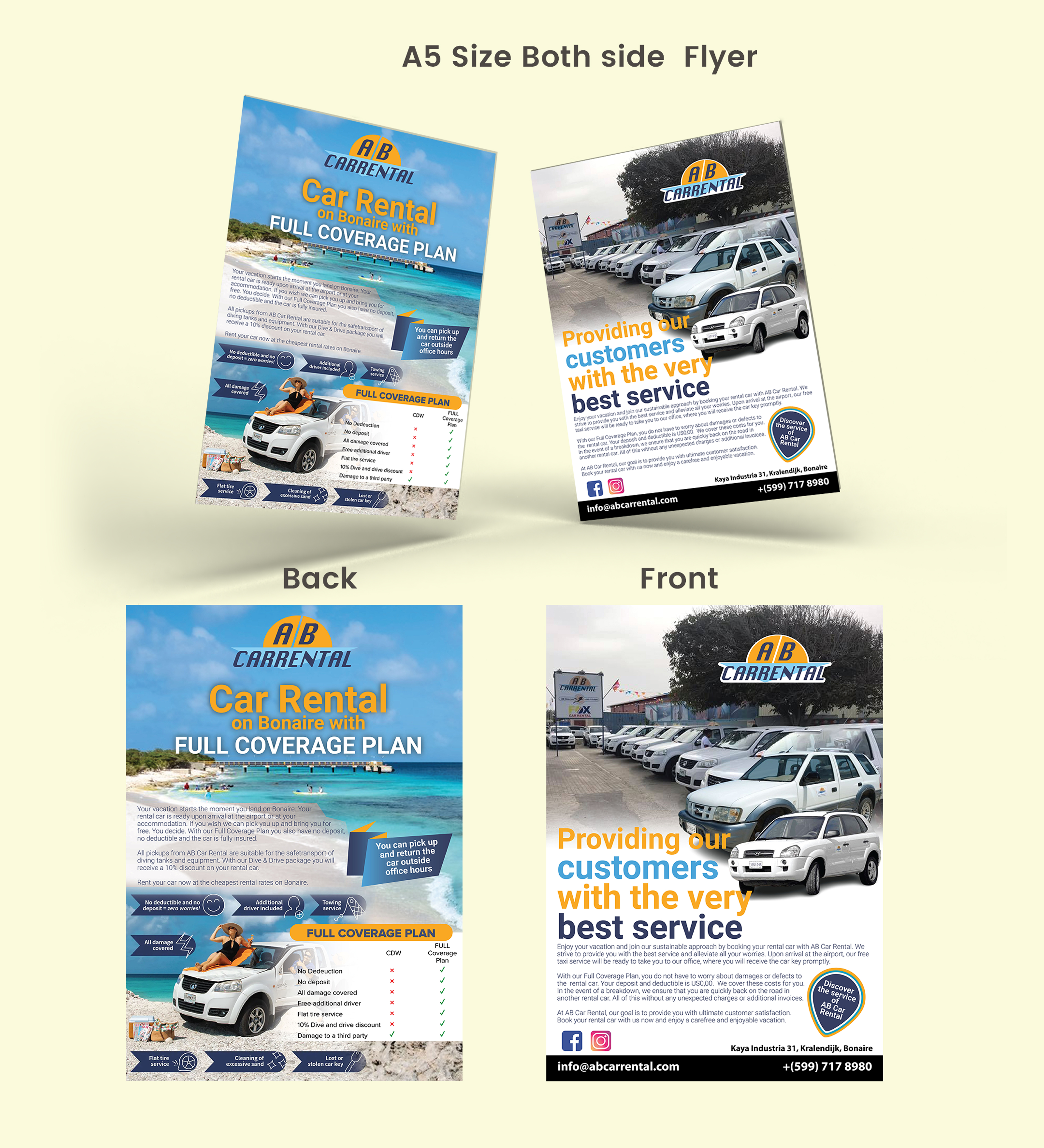 Diseño de Flyer por Impressive Designs para AB Dive | Diseño #34321187