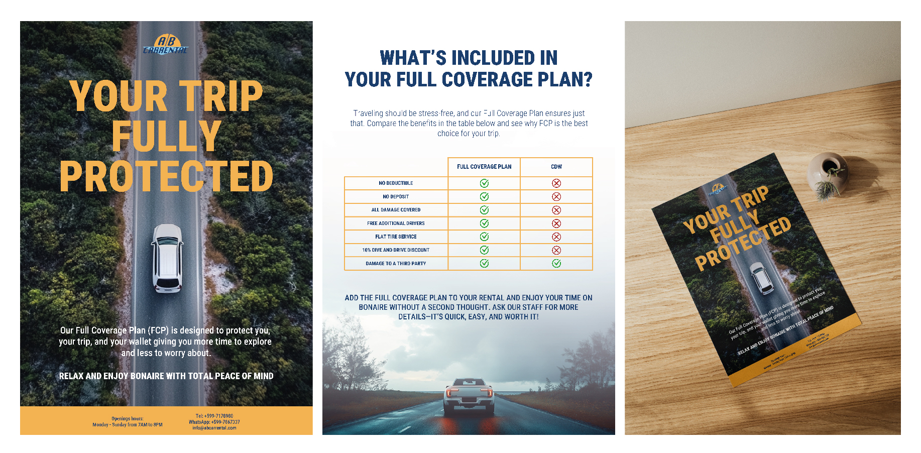 Diseño de Flyer por Kore Branding para AB Dive | Diseño #34334896