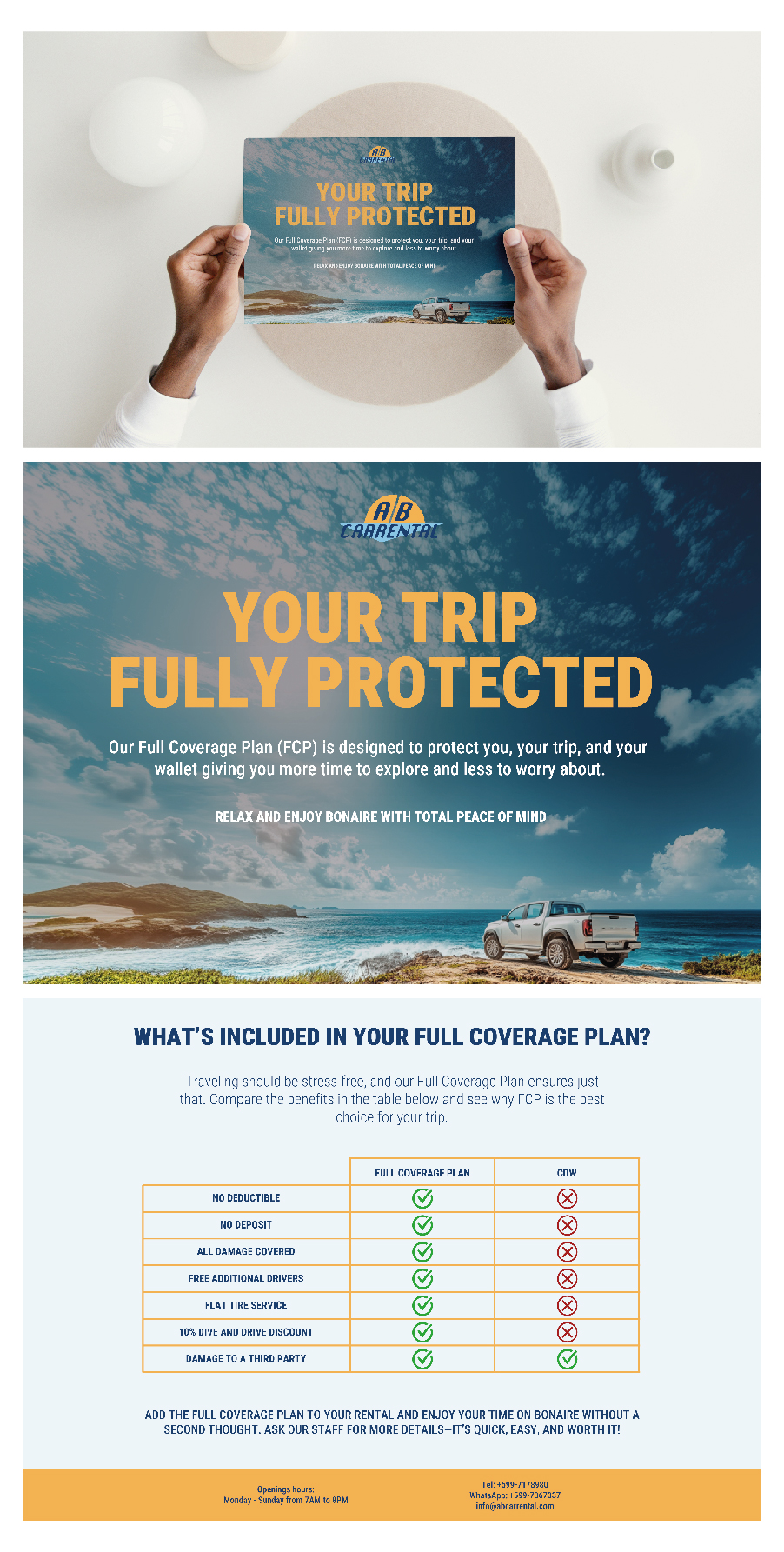 Diseño de Flyer por Kore Branding para AB Dive | Diseño #34334898