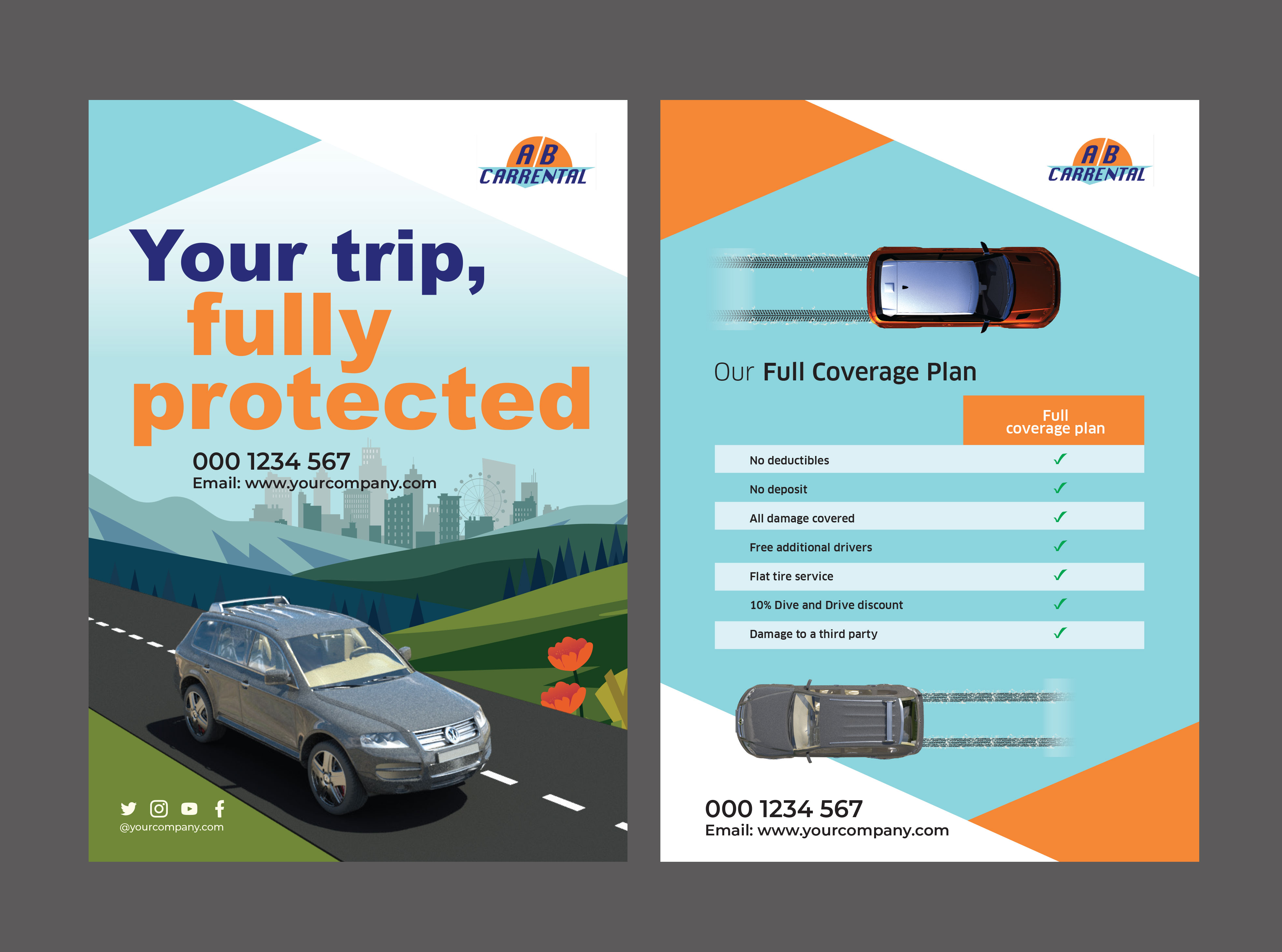 Diseño de Flyer por Creative D2024 para AB Dive | Diseño #34344805