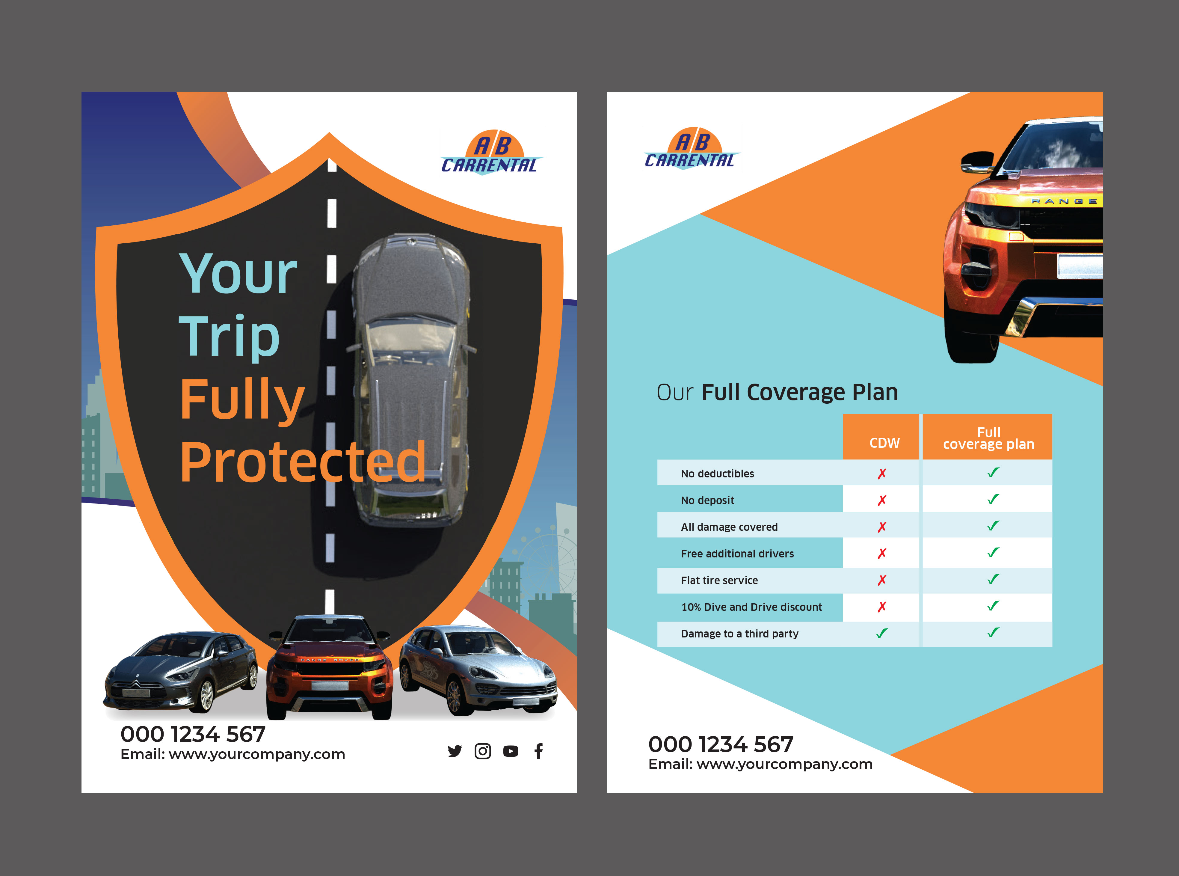 Diseño de Flyer por Creative D2024 para AB Dive | Diseño #34344807