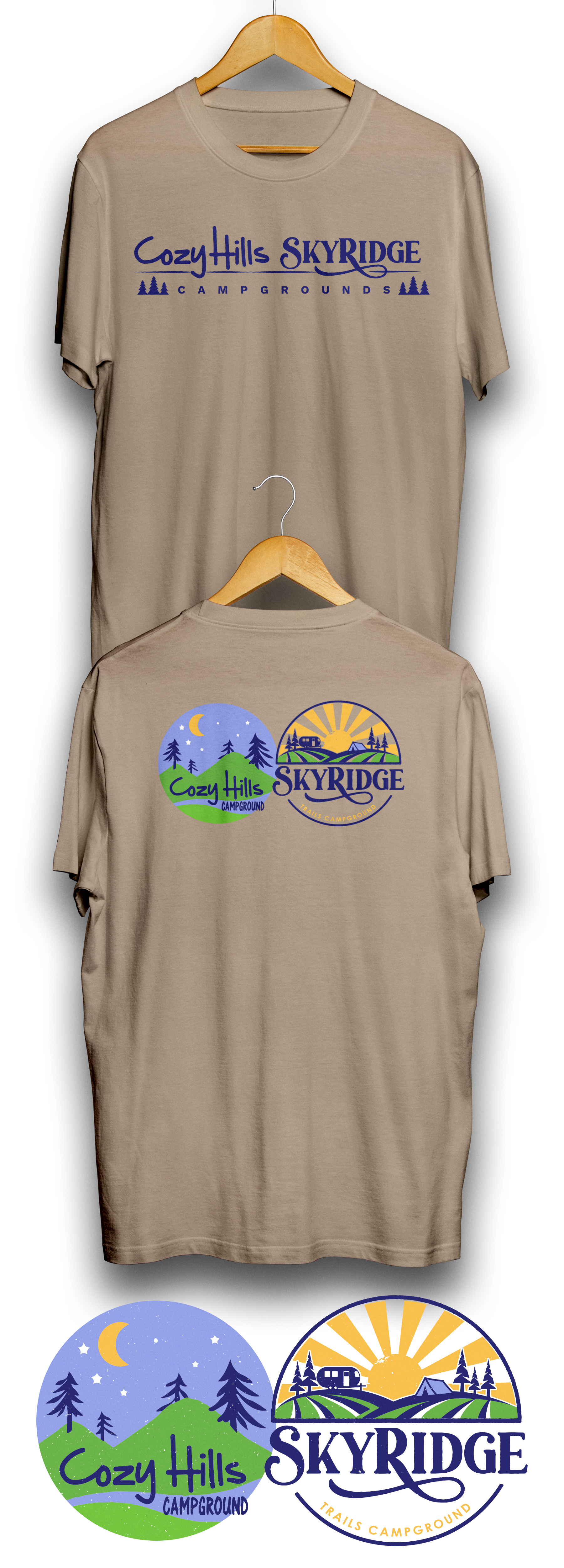 Grafik-Design von Oleksandr Tovarkov für Cozy Hills Campground | Design #34315017