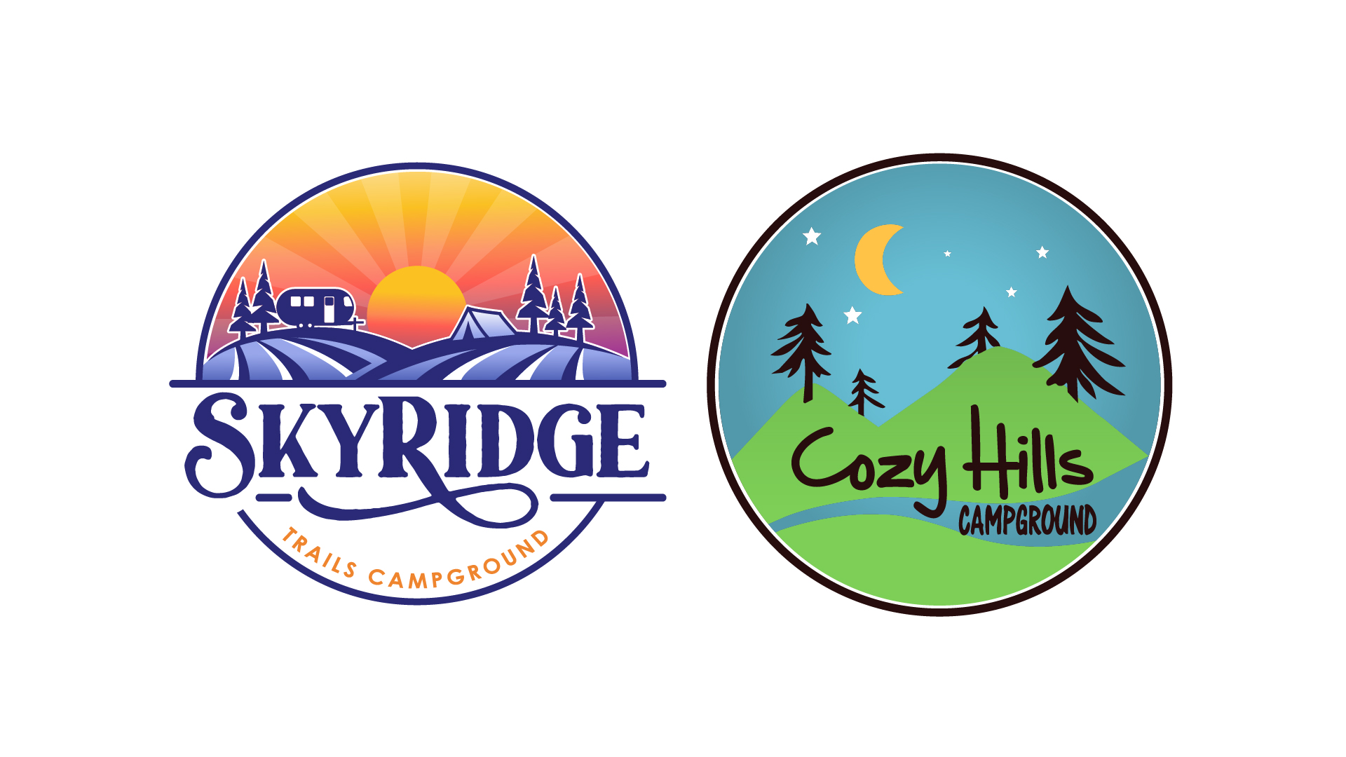 Graphic Design by Rickyy for Cozy Hills Campground | Design #34312909