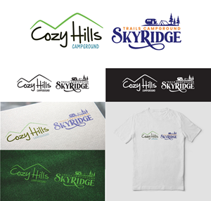 Grafik-Design von Fajr. für Cozy Hills Campground | Design: #34312233