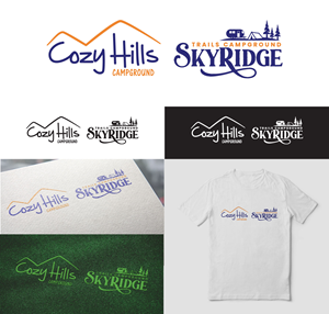 Grafik-Design von Fajr. für Cozy Hills Campground | Design: #34319123
