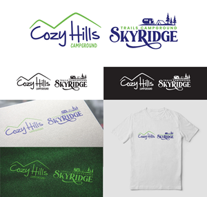 Grafik-Design von Fajr. für Cozy Hills Campground | Design: #34319124