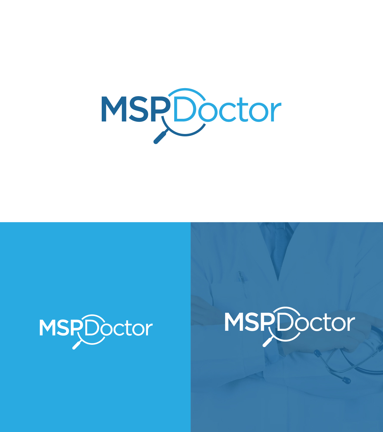 Logo Design by Farhad Kreative for MSP Doctor | Design #34312618