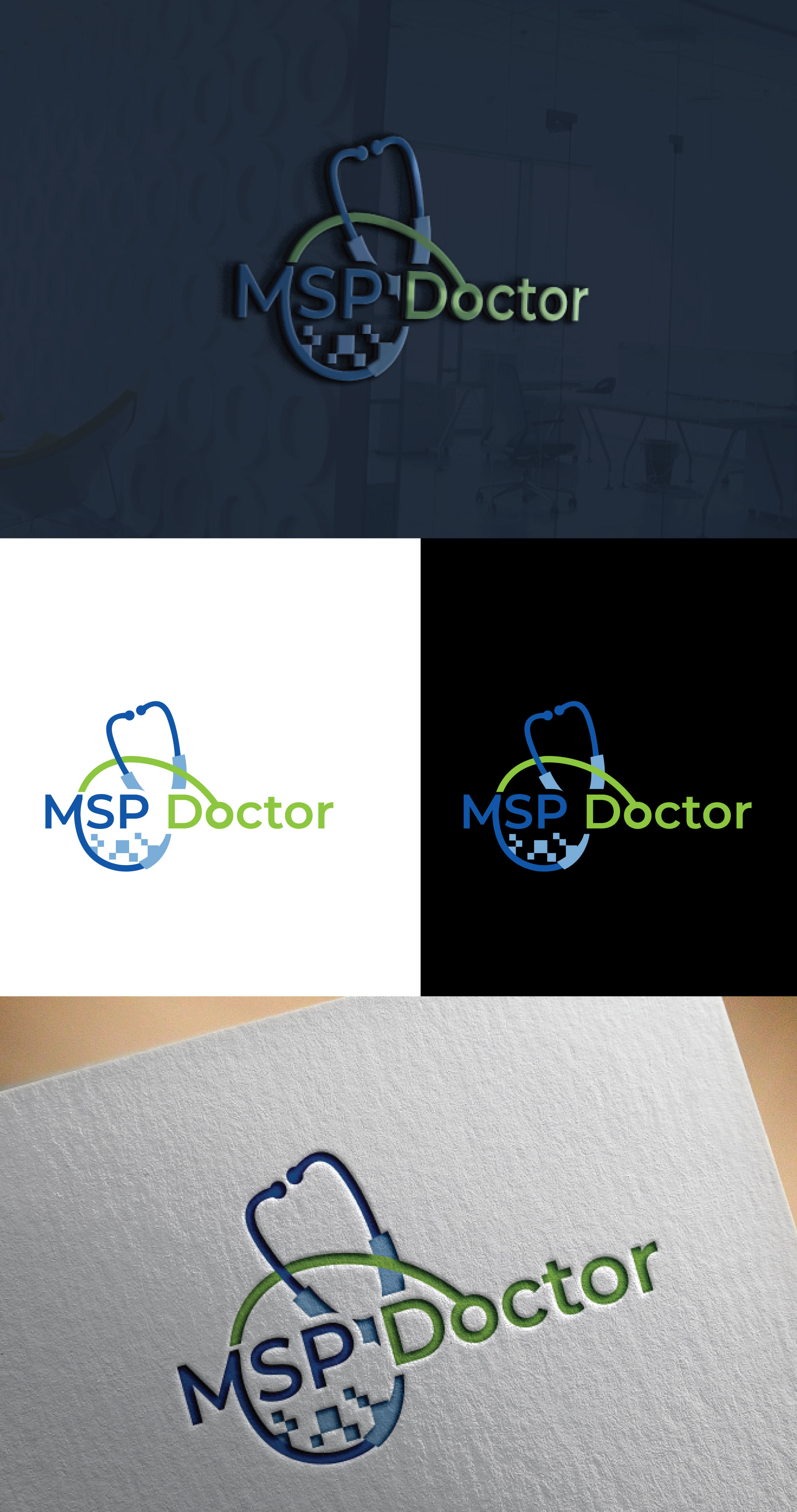 Logo Design by RRR Design for MSP Doctor | Design #34314913
