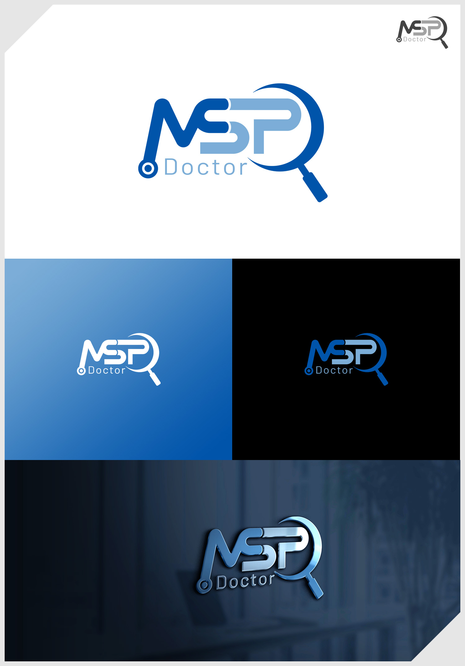 Logo Design by IDesign1606 for MSP Doctor | Design #34319047