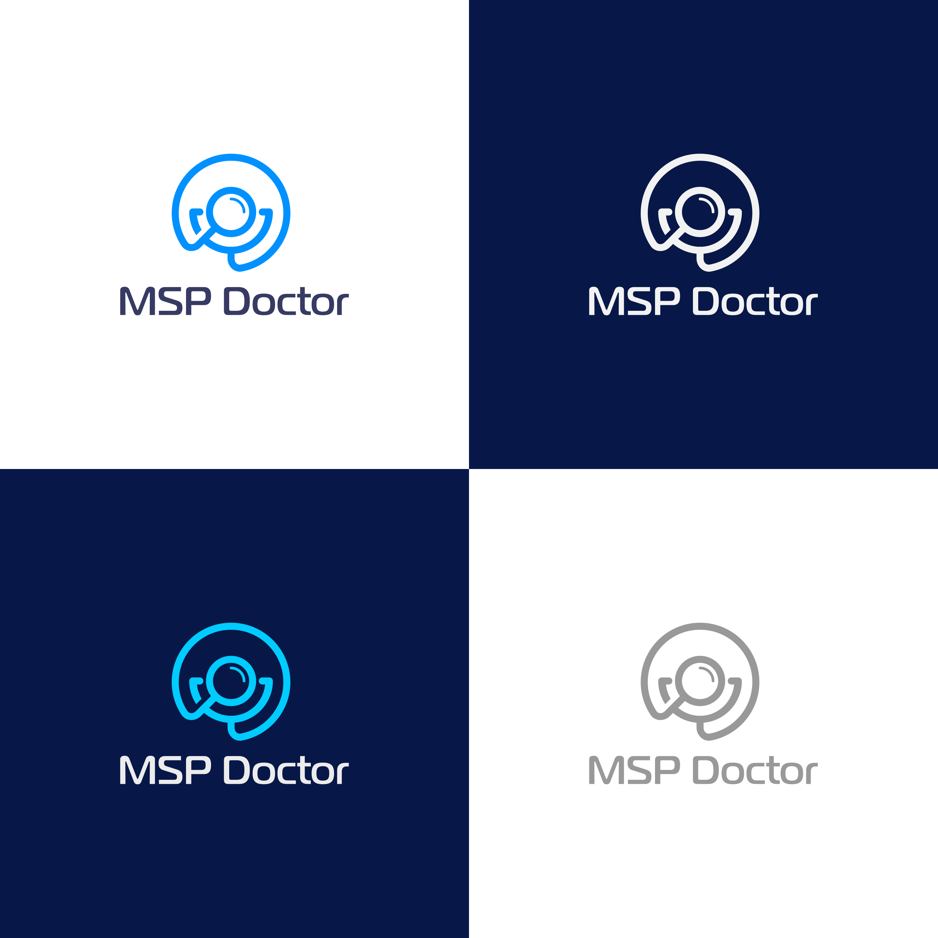 Logo Design by marunstudio for MSP Doctor | Design #34317887