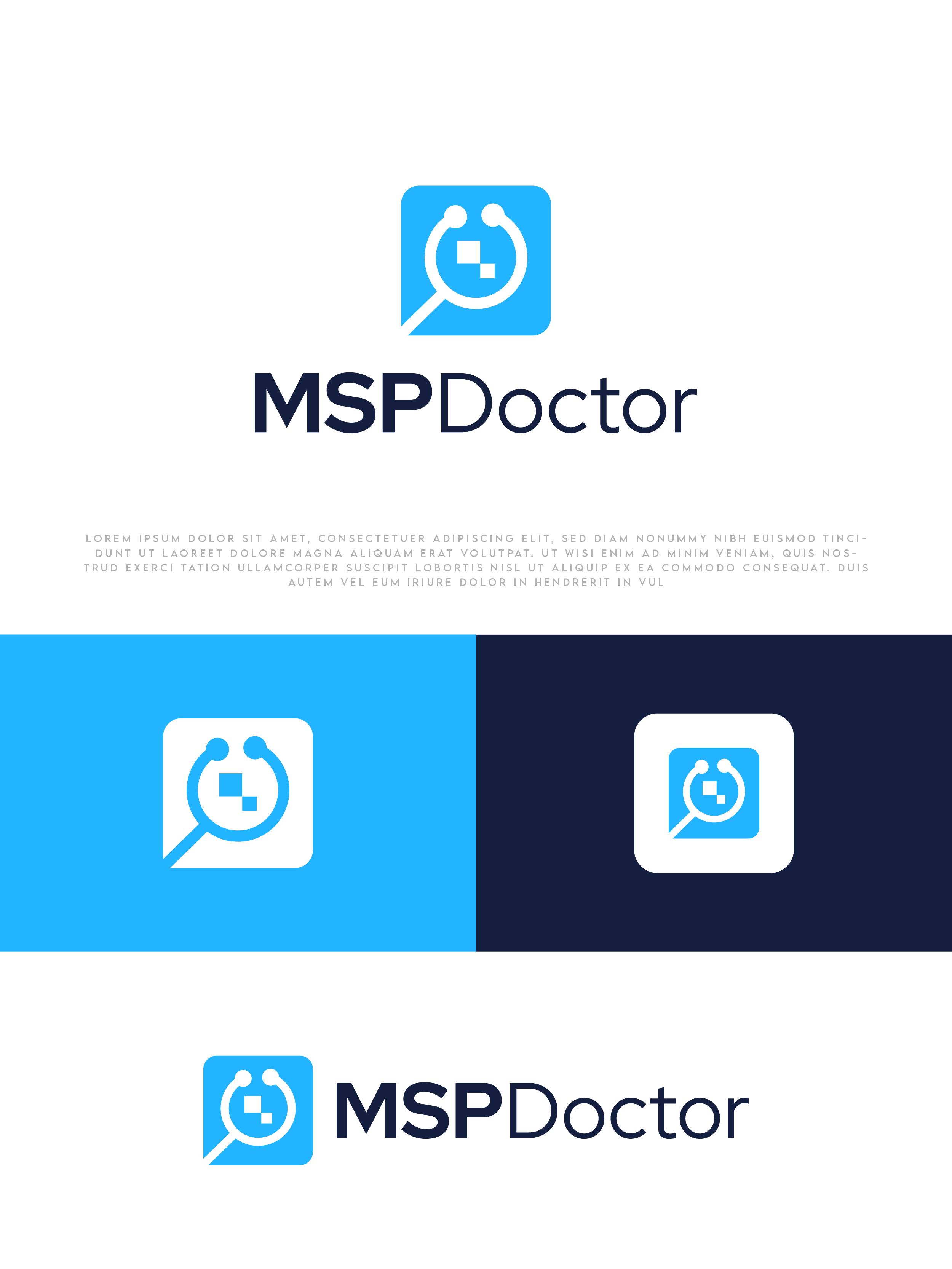 Logo Design by USA CRAFT for MSP Doctor | Design #34317225