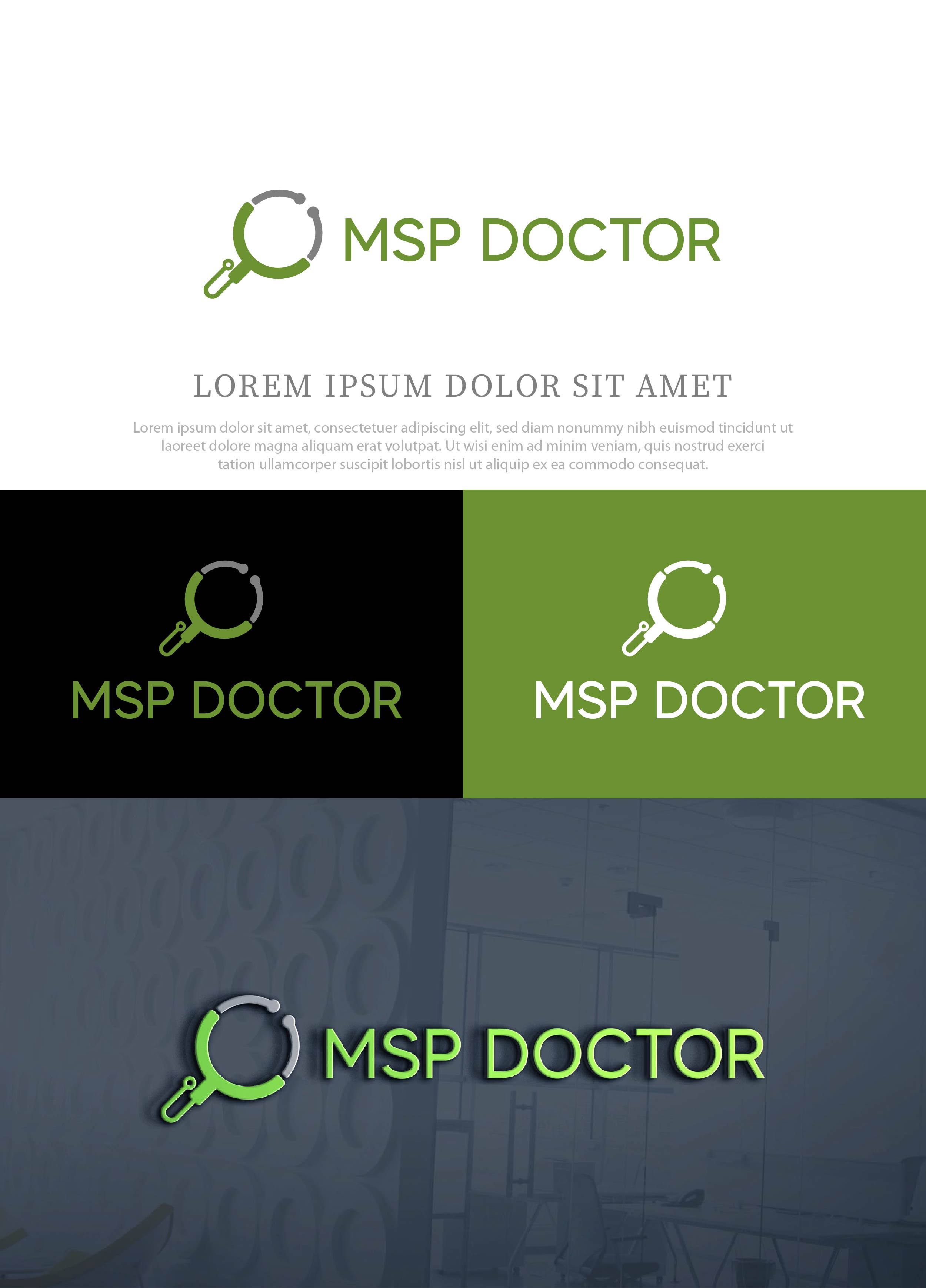 Logo Design by NasarLogo for MSP Doctor | Design #34317299
