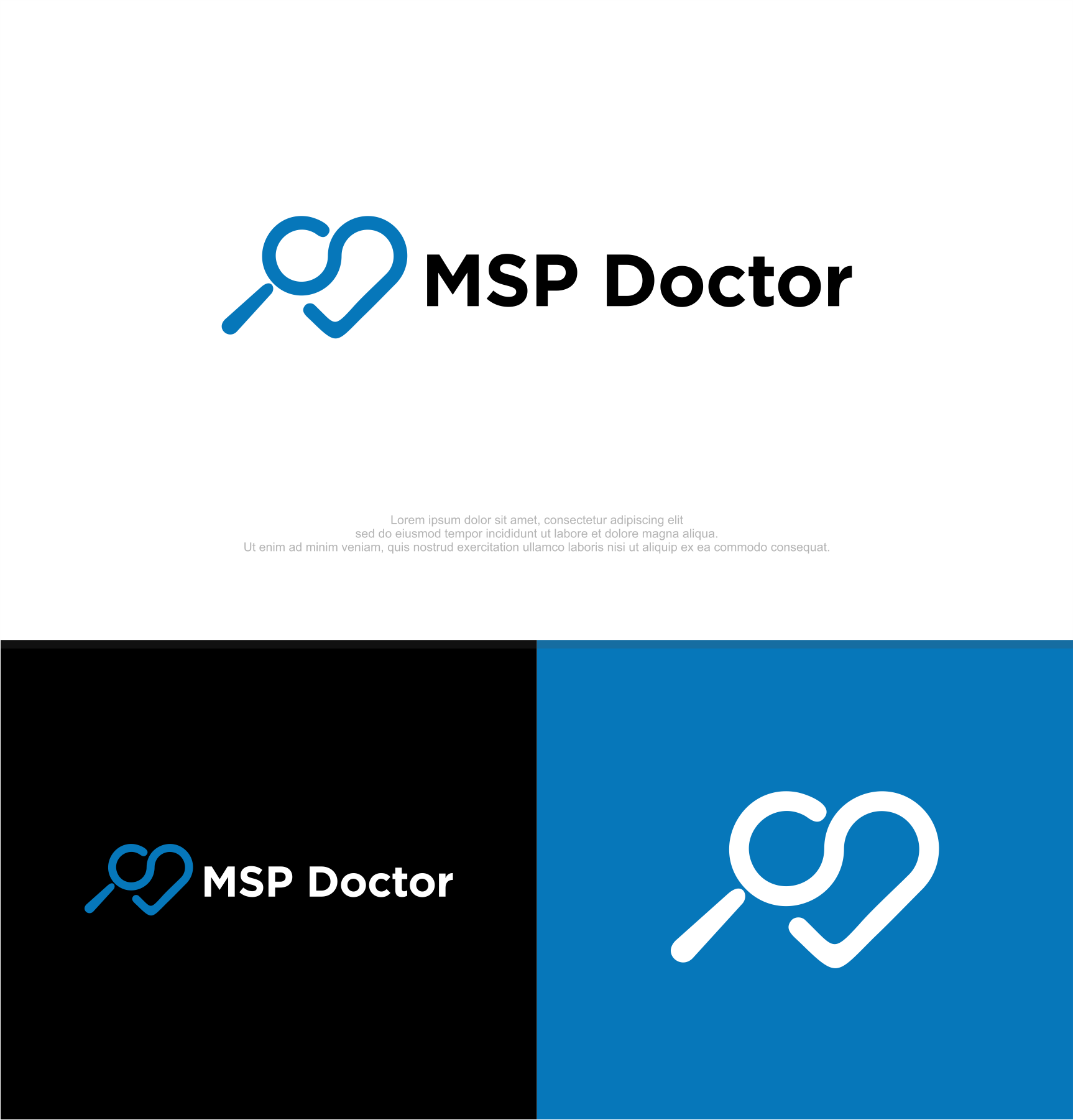 Logo Design by Hanna Designs for MSP Doctor | Design #34340307