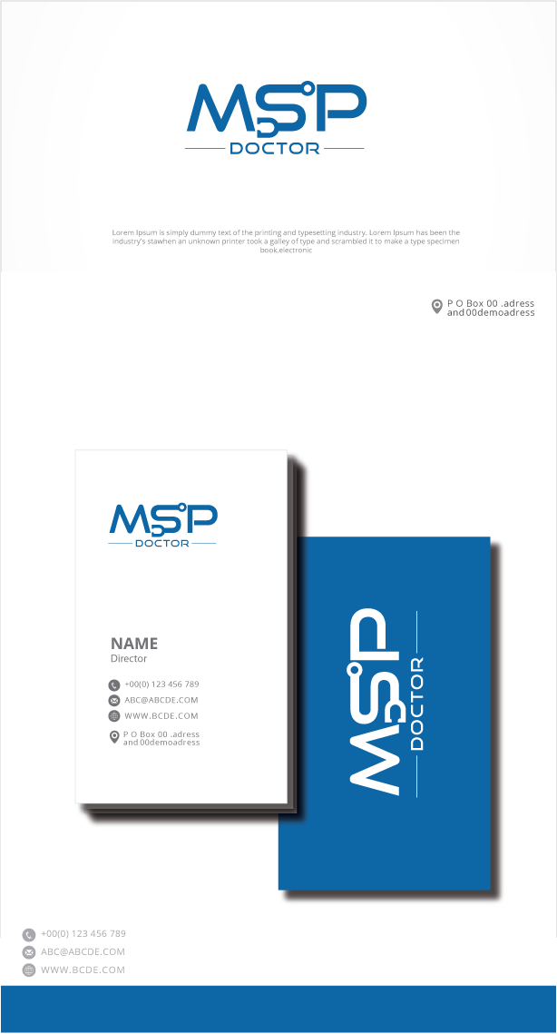 Logo Design by zebronicgraphic for MSP Doctor | Design #34313911