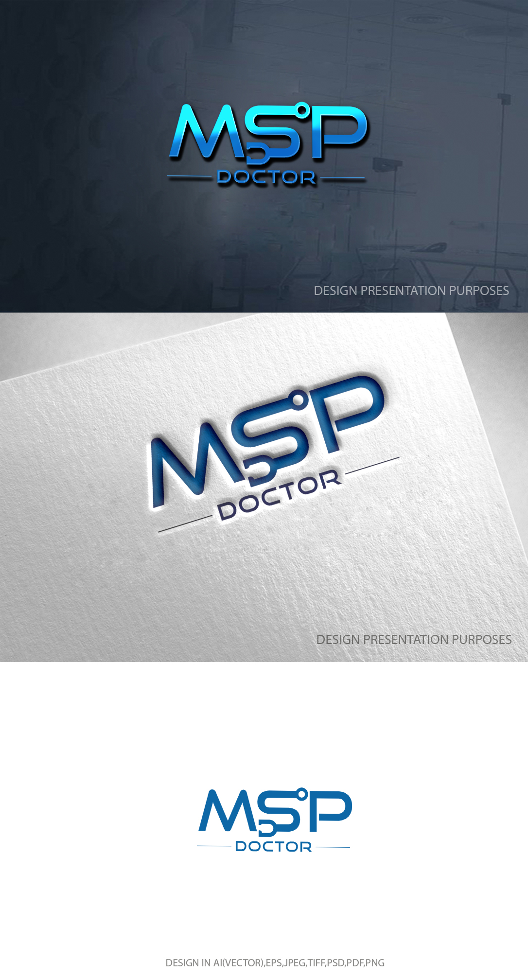 Logo Design by zebronicgraphic for MSP Doctor | Design #34313912