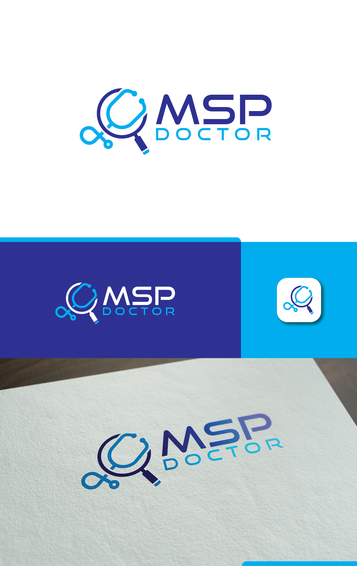 Logo Design by creativepix for MSP Doctor | Design #34313761