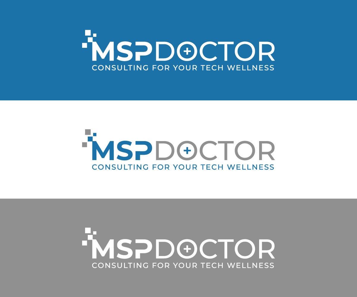 Logo Design by AlphabetZero.co.uk for MSP Doctor | Design #34321069