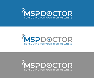 Logo Design by AlphabetZero.co.uk for MSP Doctor | Design: #34321069