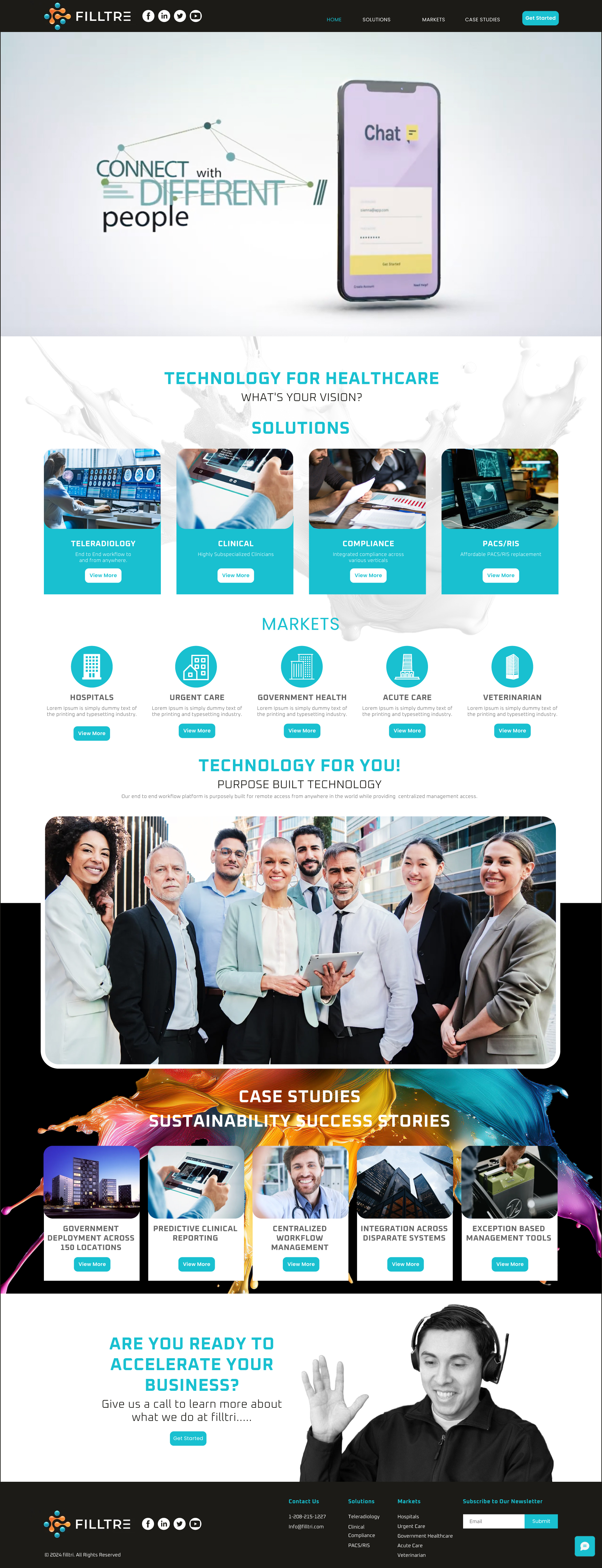 Diseño Web por MarkoE para RADNOW, LLC | Diseño #34347461