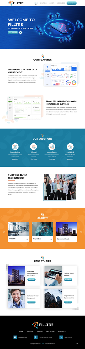 Web Design by pb for RADNOW, LLC | Design: #34330783