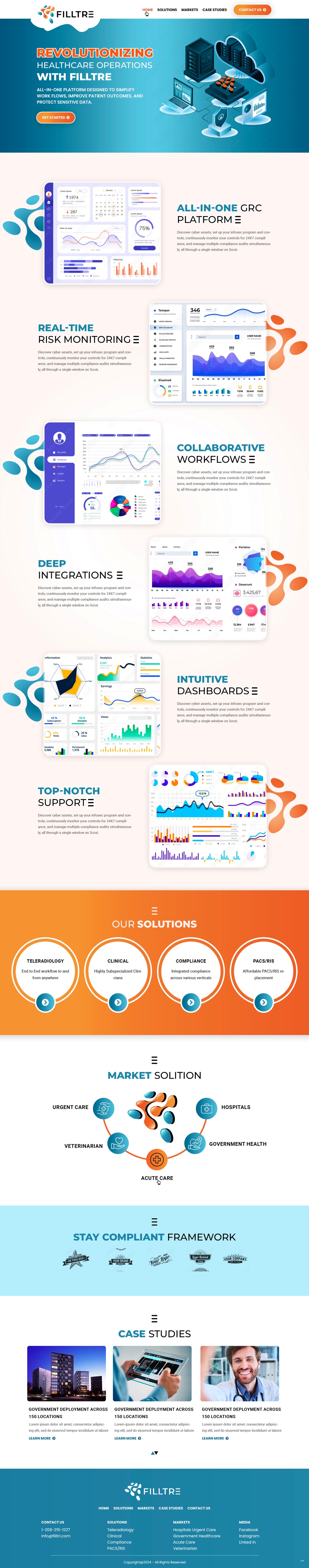 Web Design by pb for RADNOW, LLC | Design #34330784