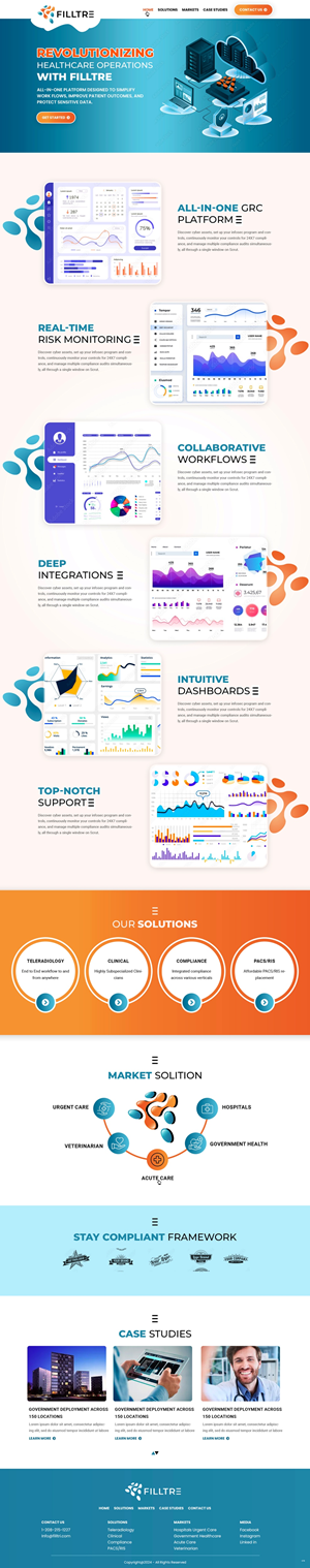 Web Design by pb for RADNOW, LLC | Design: #34330784
