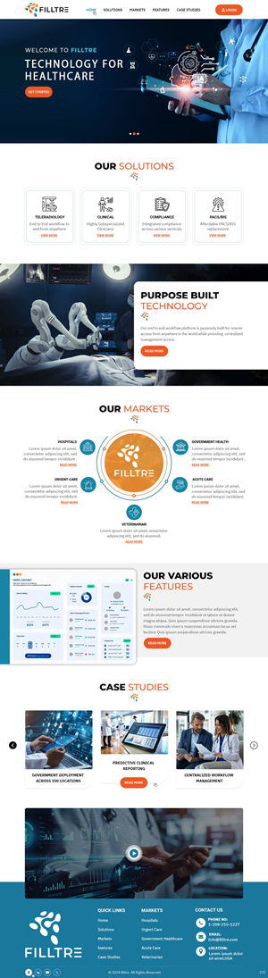 Web Design by pb for RADNOW, LLC | Design: #34330787