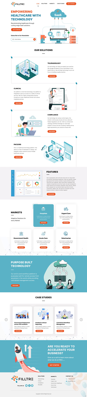 Web Design by pb for RADNOW, LLC | Design: #34330794