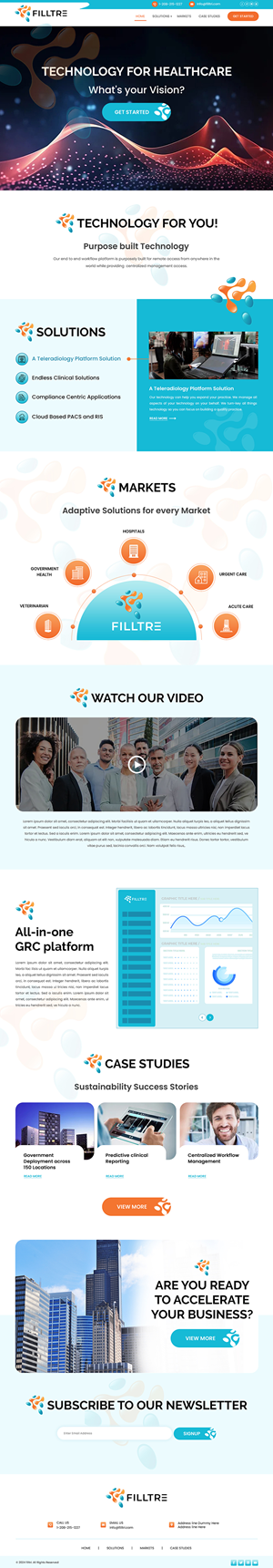 Web Design par Creations Box 2015 pour RADNOW, LLC | Design #34334640