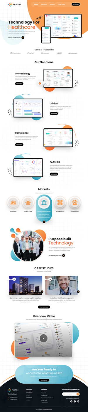 Web Design by nzdesigners for RADNOW, LLC | Design: #34339114