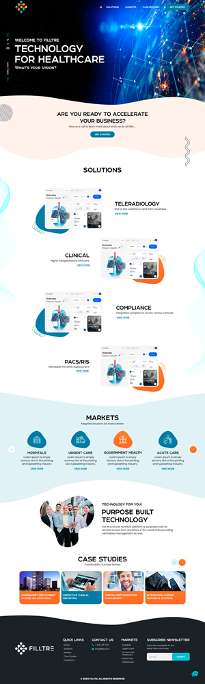 Web Design by nzdesigners for RADNOW, LLC | Design: #34350738