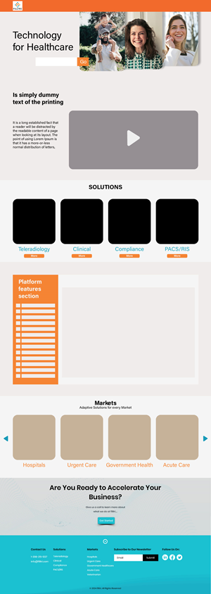 Web Design by Allen Designs for RADNOW, LLC | Design: #34337379