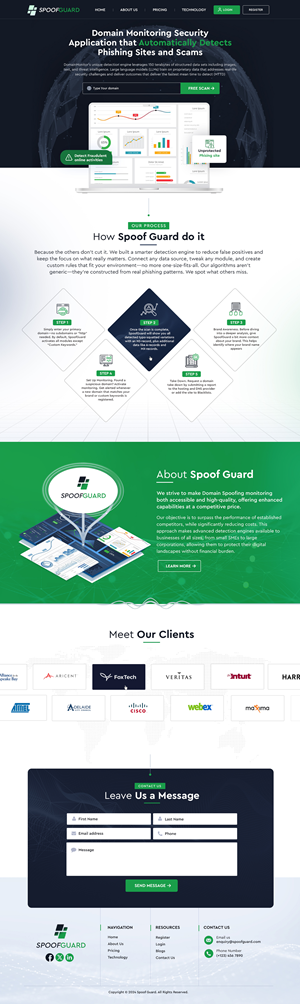 Web Design by Blue Sparrow for this project | Design: #34322719