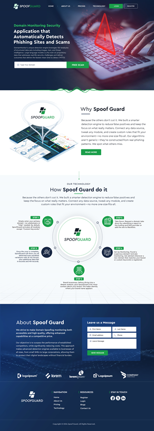 Web Design by Blue Sparrow for this project | Design: #34322731