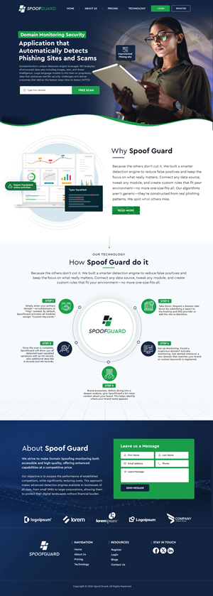 Web Design by Blue Sparrow for this project | Design: #34322732