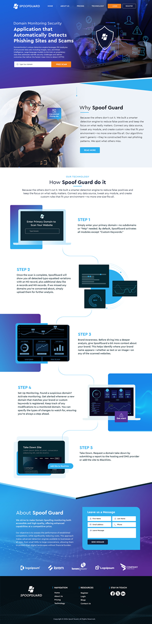 Web Design by Blue Sparrow for this project | Design: #34336499