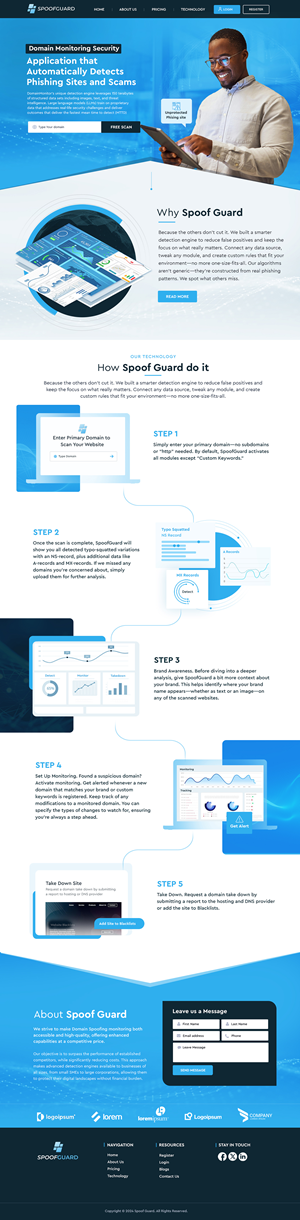 Web Design by Blue Sparrow for this project | Design: #34339439