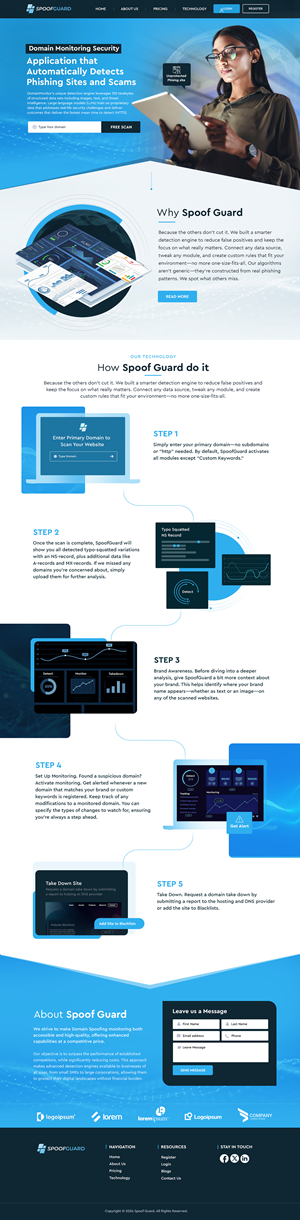 Web Design by Blue Sparrow for this project | Design: #34341694